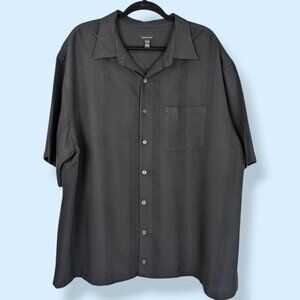 Van Heusen Black Short Sleeve Shirt